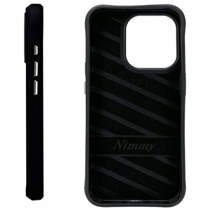 NIMMY dėklas COOL&CUTE 2.0 Šuo IPHONE 15 Pro juodas