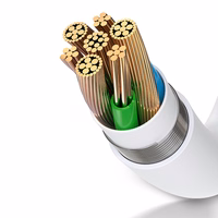 Joyroom S-Y104 ausinių adapteris Lightning - Lightning / mini lizdas 3,5 mm - baltas