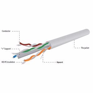 Gembird UPC-6004SE-SOL/100 tinklo kabelis Pilka 305 m Cat6