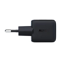 Sieninis įkroviklis "Aukey PA-B1L", USB-C, 30 W (juodas)