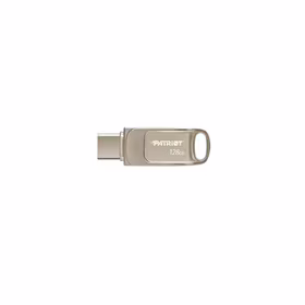 Patriot Memory Tab T560 128GB USB atmintinė dviguba USB 120MB/s (PS128GT560DS5D) sidabrinė