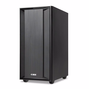 iBox CETUS 906 Midi Tower juodas kompiuterio korpusas