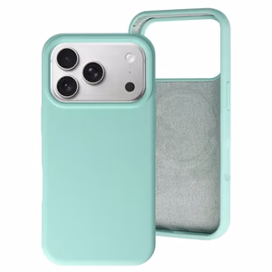 MagColor Grynas dėklas telefonui iPhone 17 Pro mėtinis