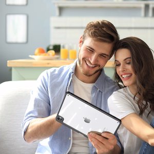 DUX DUCIS dėklas MAGI (m) su pieštuko laikymo vieta skirtas iPad Pro 11 (2024) - juodas (m)