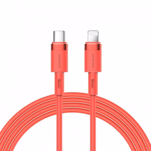 USB laidas Joyroom S-1224N9 raudonas Type-C / Lightning 120cm (iki 20W)