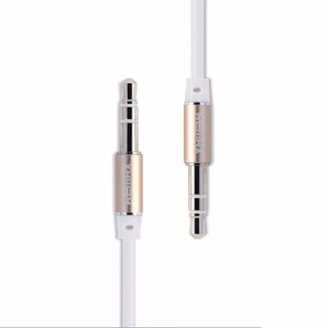 LAIDAS JACK-JACK 3,5mm 1M REMAX baltas