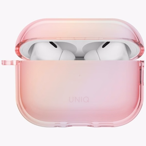 Uniq Iridescia Hang deklas AirPods Pro 3 - skaidrus rozinis