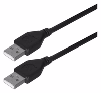 Gembird CCP-USB2-AMAM-6 USB kabelis USB 2.0 1,8 m USB A Juoda