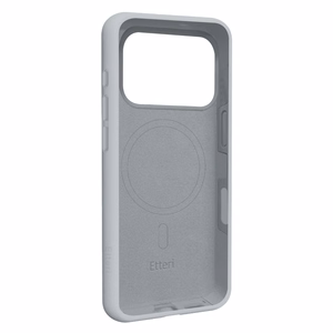 Etteri Silicone Mag dėklas, skirtas iPhone 17 Pro / 18 Pro, sidabrinis