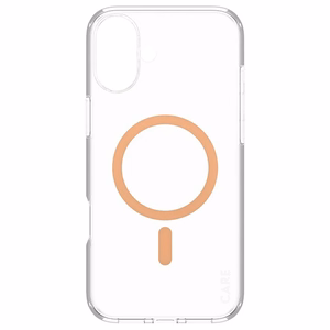 CARE by PanzerGlass Flagmano dėklas telefonui iPhone 16 Plus 6.7" persikinis/persikinis Magnetinis 1375