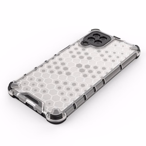 Honeycomb dėklas apsauginis su TPU buferiu Samsung Galaxy A22 4G juodas