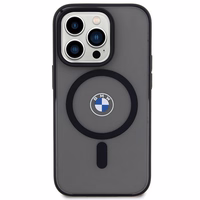BMW Signature MagSafe deklas, skirtas iPhone 14 Pro Max - Juodas