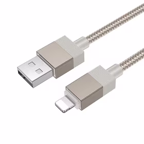 Kabelis USB A į Lightning Hoco 2,4A 1 m X110 auksinis