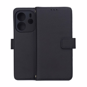 Smart Triangle dėklas Xiaomi Redmi Note 14 4G (Global) (164.84 x 78.15 x 8.16 mm) juodas