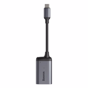 Baseus adapteris HUB - Type C į VGA + Type C PD - (CAHUB-O0G) tamsiai pilkas