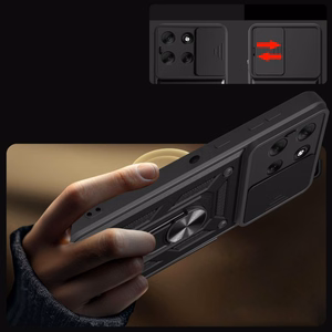 Tech-Protect CamShield Pro dėklas telefonui Motorola Moto G86 5G - juodas