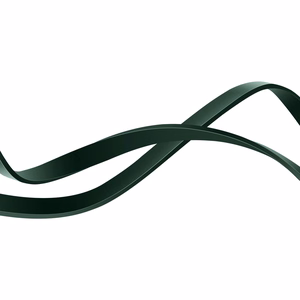 Kabelis Bright Mirror 2 3 in 1 - Type C į Micro USB, Lightning, Type C - 100W 1,1 metro (CAMJ010206) žalias