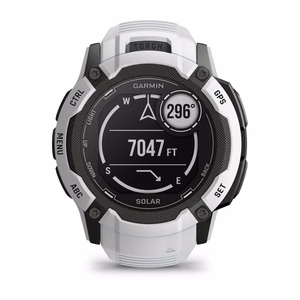 Garmin Instinct 2X Solar – GPS išmanusis laikrodis, MIP, 50 mm, baltas