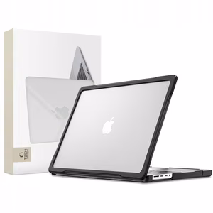 Tech-Protect Velar Case for MacBook Pro 16" 2021 / 2023 / 2025 / 2026 - Transparent Black
