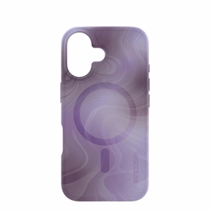 Incase Halo Case dėklas su MagSafe, skirtas iPhone 16, „Oil Slick Lilac“ spalvos