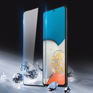 Dux Ducis 9D Grūdintas stiklas pilnas ekranas 9H grūdintas stiklas su rėmeliu Samsung Galaxy A73 - juodas (dėklo draugiškas)