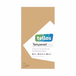 Закалённое стекло 2.5D Tellos Samsung S711 S23 FE чёрный