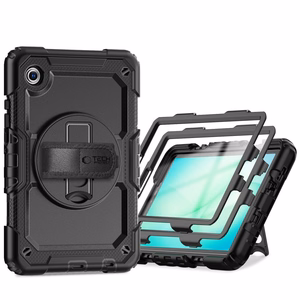TECH-PROTECT SOLID dėklas GALAXY TAB A9 / A11 8.7 X110 / X115 / X133 / X135 juodas