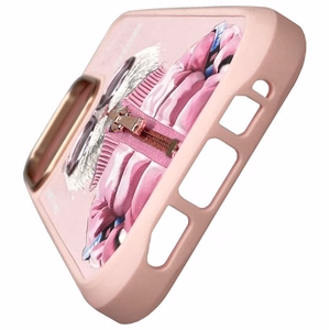 Nimmy Cool&Cute 2.0 Katės dėklas telefonui iPhone 16 Pro Max - rožinė