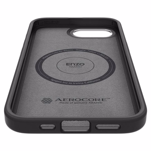 Чехол Spigen Enzo Aramid MagSafe для iPhone 16e / 17e - чёрный