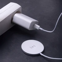 "Forever MAWC-400" magnetinis belaidis įkroviklis 15W, baltas 3in1