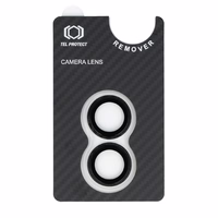 Grūdintas stiklas Tel Protect 3D objektyvo Aramid serija kamerai Iphone 17 (objektyvas 2 vnt.)