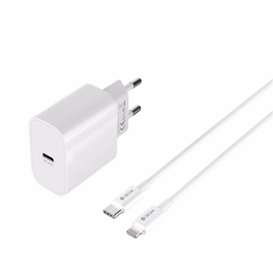 Devia wall įkroviklis Išmanusis PD GaN 30W 1x USB-C baltas