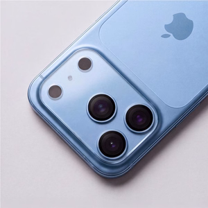 Skaidri grūdinto stiklo kameros apsauga „Tech-Protect Cam Fit+“, skirta „Apple iPhone 18 Pro“