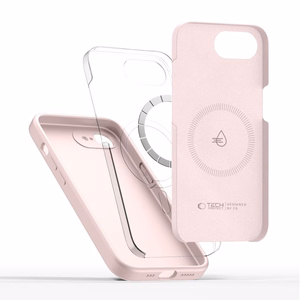 TECH-PROTECT Silikoninis MAGSAFE Iphone 16E / 17E Pink Pearl