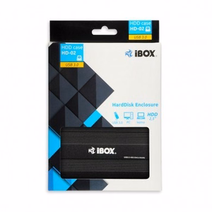 iBox HD-02 HDD dėžutė juoda 2.5"