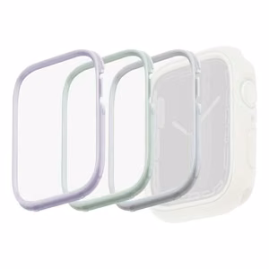 Рамка для чехла Uniq Moduo 3 в 1 для Apple Watch 4/5/6/7/8/SE/SE2 40/41 мм - шалфей, сирень, белый