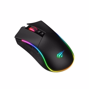 Žaidimų pelė Havit MS1001S V2 (juodai pilka)