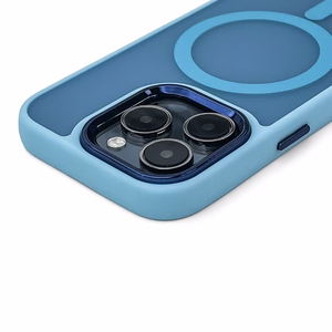 Madingas dėklas su magnetine funkcija iPhone 16e - mėlynas