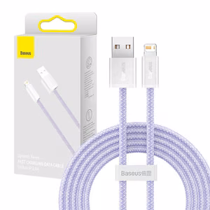 Кабель Baseus Dynamic USB на Lightning 2.4A 2м (фиолетовый)