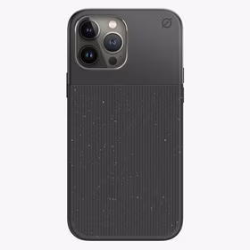 ATOM STUDIOS dėklas SPLIT WOOD FIBRE MAGSAFE IPHONE 13 PRO MAX juodas