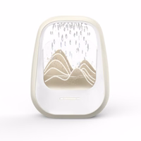 Belaidis miego ir poilsio garsiakalbis Reach Relaxing Rain kreminis