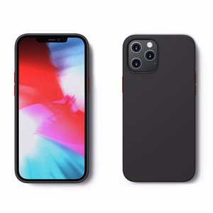 Joyroom Color Series dėklas iPhone 12 Pro Max juodas (JR-BP800)