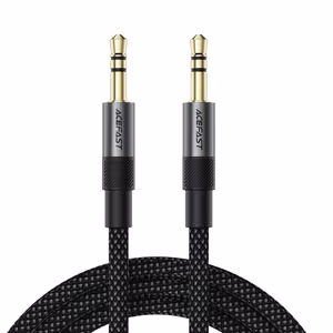 Acefast J10 AUX laidas mini jack 3.5mm 1m - juodas