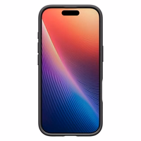 Spigen Liquid Air dėklas telefonui iPhone 17 - matinė juoda