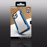 Raptic X-Doria Shield dėklas iPhone 14 Pro Max šarvuota mėlyna danga