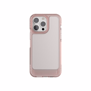 Ugly Rubber UMODEL dėklas iPhone 15 Pro 6,1" skaidrus rožinis