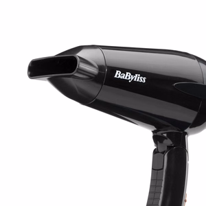 BaByliss Travel Dry 2000 5344E – plaukų džiovintuvas, 2000 W, juodas
