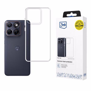 3mk Clear Case skaidrus dėklas Motorola Edge 70 Fusion