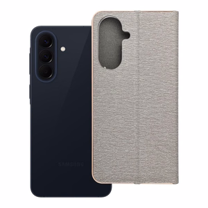 LUNA Book Gold, skirtas SAMSUNG A57 5G silver