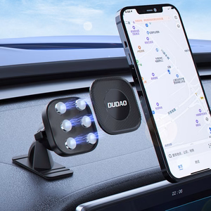 Dudao magnetinis automobilinis išmaniojo telefono laikiklis juodas (F6C)